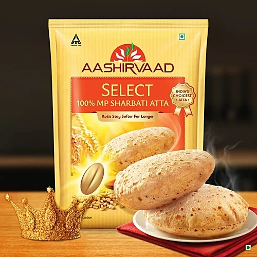 Aashirvaad Select MP Sharbati Atta, 1 kg