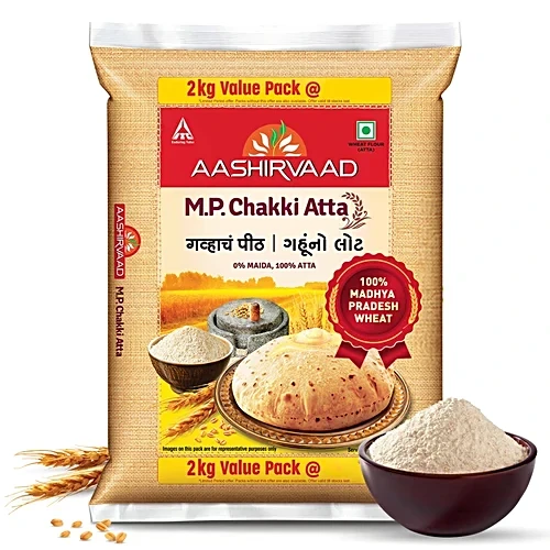 Aashirvaad M.P. Chakki Atta, 2 kg