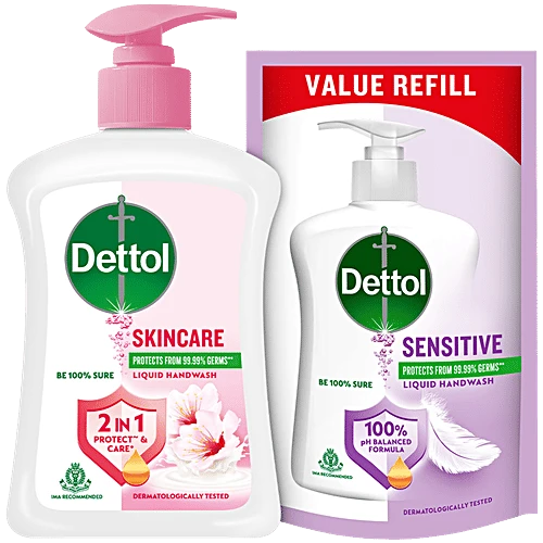 Dettol Liquid Handwash Original Pump 200ml+175ml