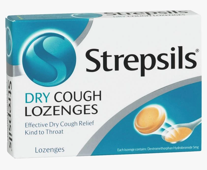 Strepsils Medicated Lozenges Dry Cough 104+24 Free