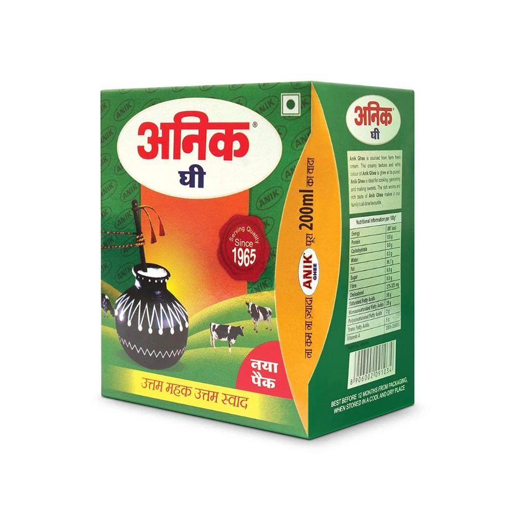 Anik Buffalo Ghee 200ml (Carton Pack)