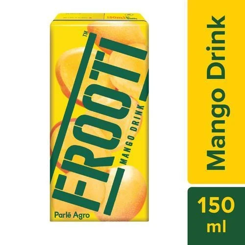 Parle AgroFrooti Mango Drink 150ML Tetra Pack RS 10*50