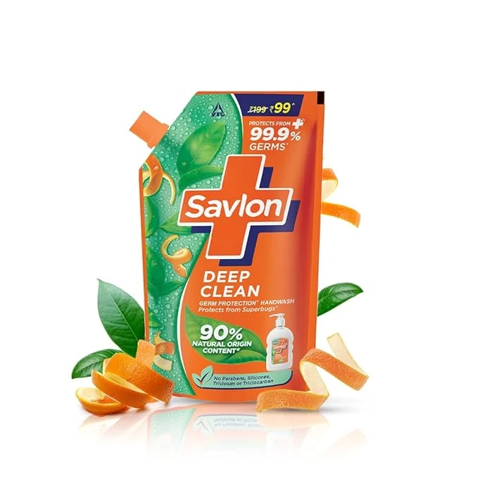 SAVLON HANDWASH DEEP CLEAN  625ML
